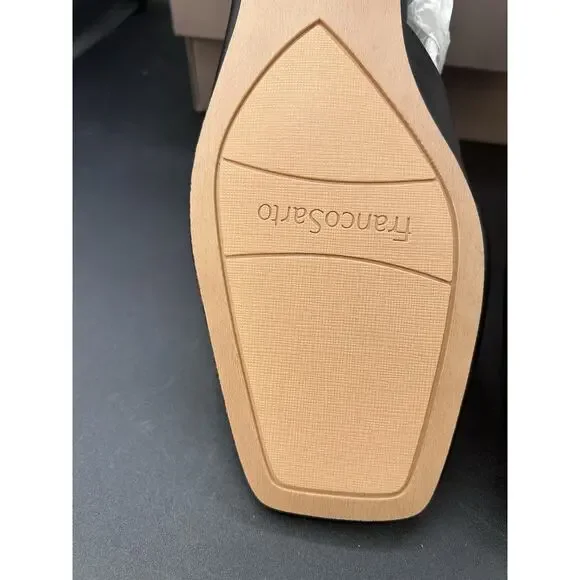 Franco Sarto Womens Teagan Black Slingback Flats NWB 8.5 M - Picture 7 of 9